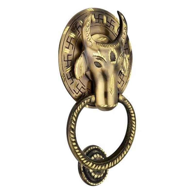Sardar Gold Brass Nandi Door Knocker