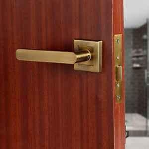Saze Stainless Steel Antique Matt Finish Rust Free Mortise Door Lock Set with Bolt Latch & Pull Handle, MG304