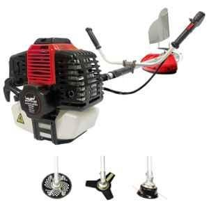 Balwaan Krishi Pragati BX-52 52CC 2 Stroke Side Pack Brush Cutter Machine with 3T Blade Tap N Go & Free Nylon Rope, MTAK-EN-BR-2183