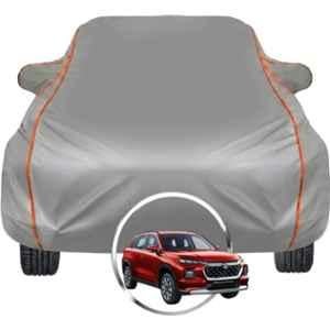 Allextreme Polyester Grey Piping Car Cover with Triple Stitched Reflective Piping for Maruti Suzuki Grand Vitara Fits All Model & Year, MR-GR-VITARA-BLK
