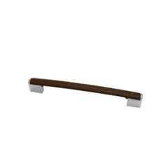 RAB 160mm Zinc Walnut Drawer Pull Handle, LH4006 (Pack of 4)