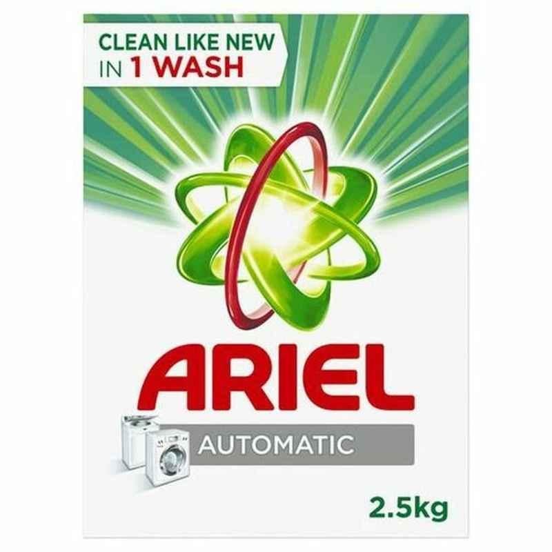 Ariel Automatic Laundry Detergent Powder, Original, 2.5 Kg