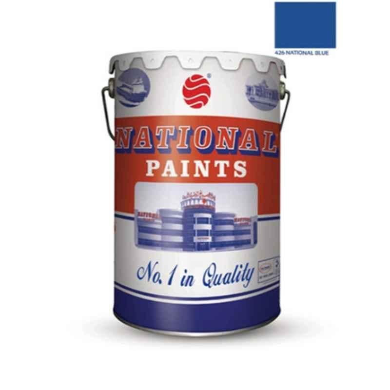 National Paints 3.6L National Blue Water Based Wall Paint, NP-426-3.6