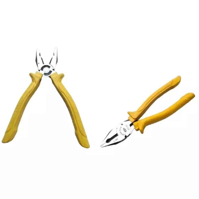 Sky Blue 2 Pcs 7.8 inch Lineman Plier Combo, SBE_PLIER_COMBO_MOD_01505