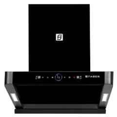 Faber Apollo 1600m3/hr 60cm Black Heat Autoclean Wall Mounting Chimney, 330.0734.303
