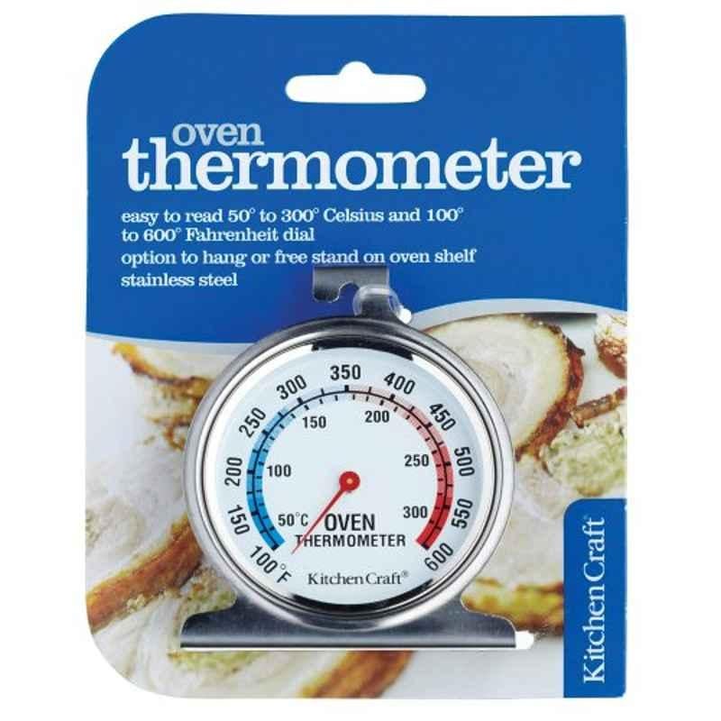 Kitchencraft KCOVENTH Stainless Steel Oven Thermometer