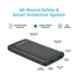 Ambrane PP-125 10000mAh ABS Black Li-Polymer Power Bank