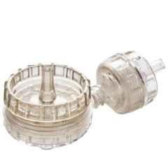 Axiva 13mm PC White Transparent Syringe Filter Holder, FHPC 13 (Pack of 3)