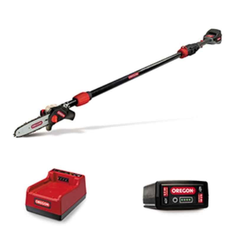 Oregon PS-250 R7 20cm Cordless Pole Saw with Battery Pack & Rapid Charger Kit