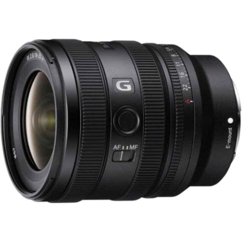 Sony SEL1625G 16-25mm Black Wide Angle Zoom Camera Lens, SEL2450G/Z SYX