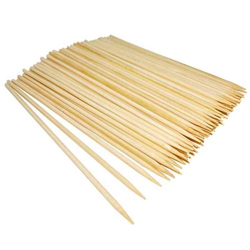 6 inch Natural Bamboo Skewers (Pack of 100)