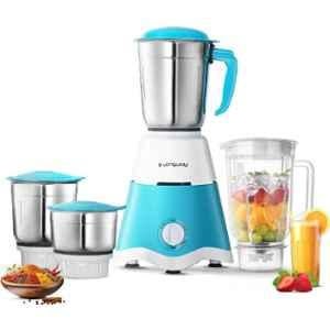 Longway Super Dlx ABS 750W White & Blue Mixer Grinder with 4 Jars, DSQW-78688193