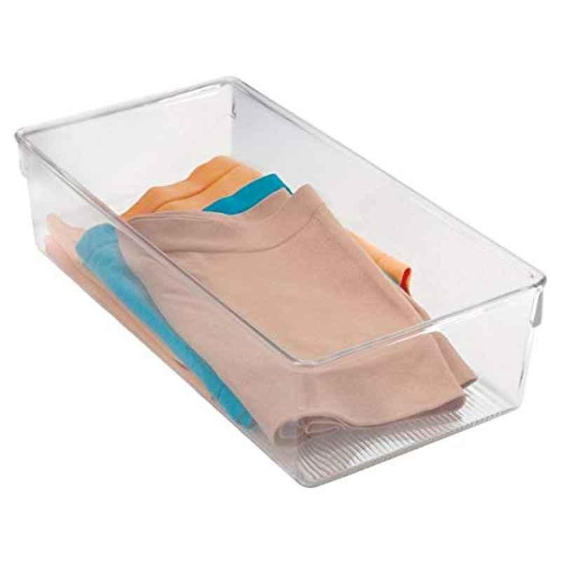 InterDesign Plastic Clear 6 Compartments Linus Dresser, 110792