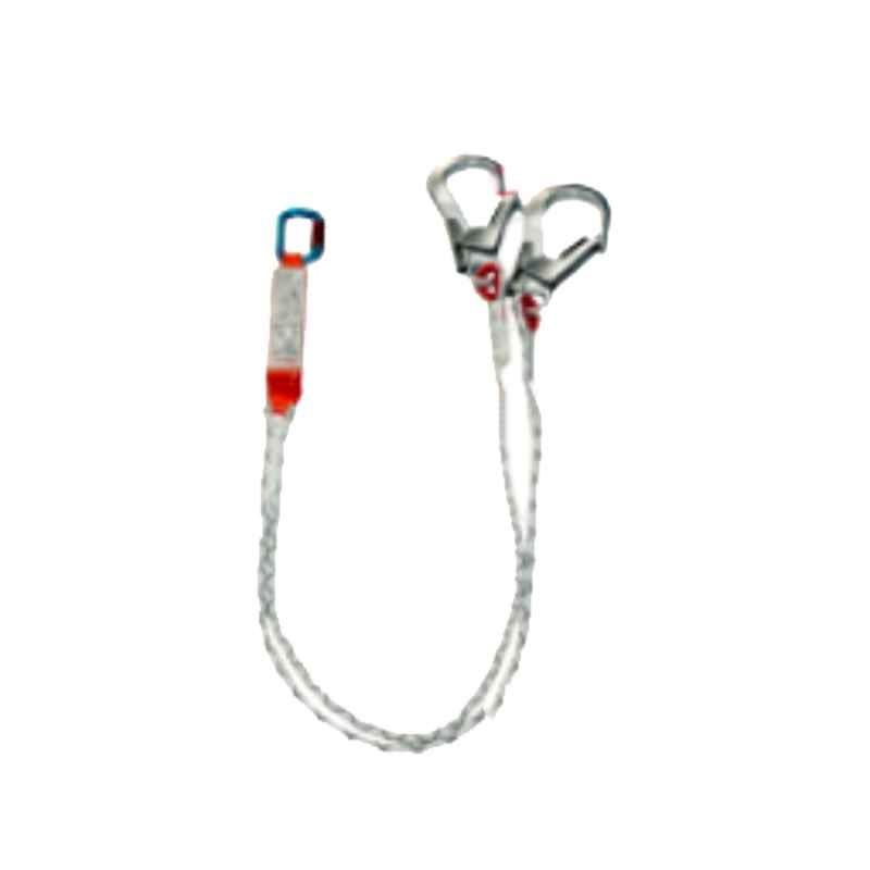 Safemax 1.8m Kernmantle Rope Forked Lanyards with Energy Absorber, PN 341