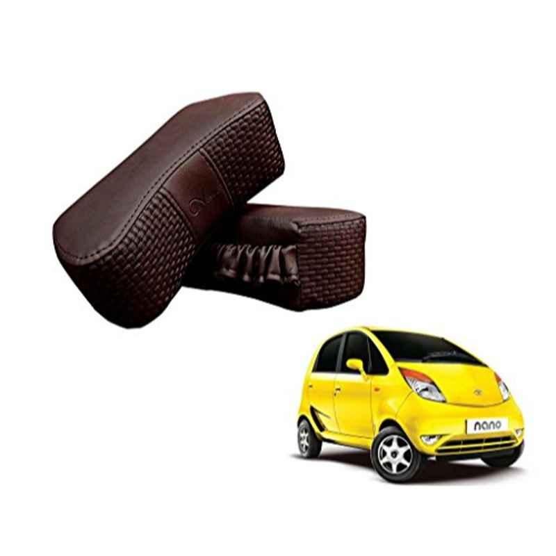 Kozdiko 2 Pcs Memory Foam Cola Neck Rest Cushion Pillow Set for Tata Nano