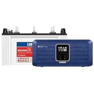 Luminous Zolt 900VA Pure Sinewave Inverter & RC 16000ST 135Ah Battery Combo