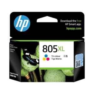 HP 805XL Tri-Color Original Ink Cartridge, 3YM70AA