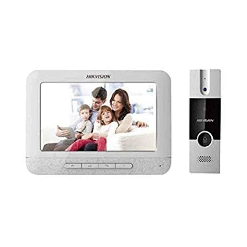 Hikvision Ds-Kis202 7 inch Grey & White Upgraded Video Door Phone