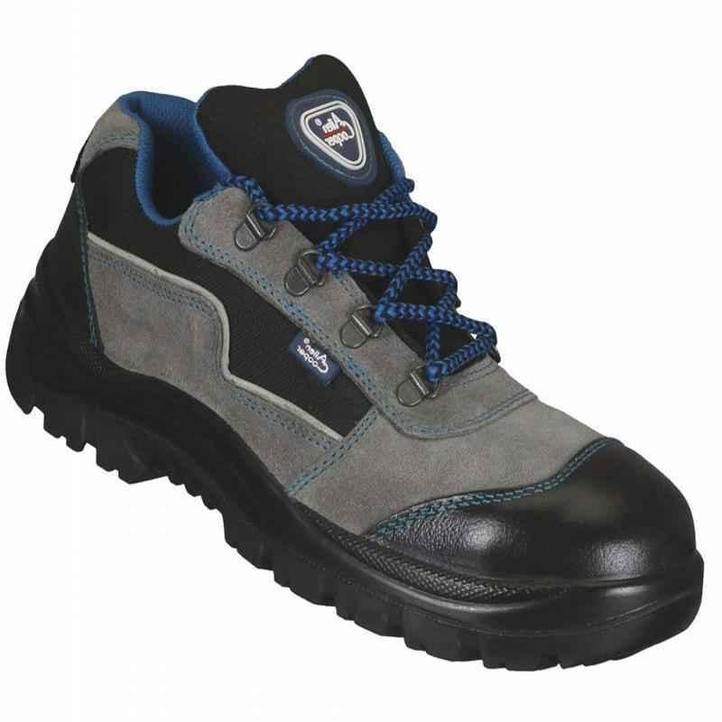 Allen Cooper AC 1116 Steel Toe Black Work Safety Shoes, Size: 9