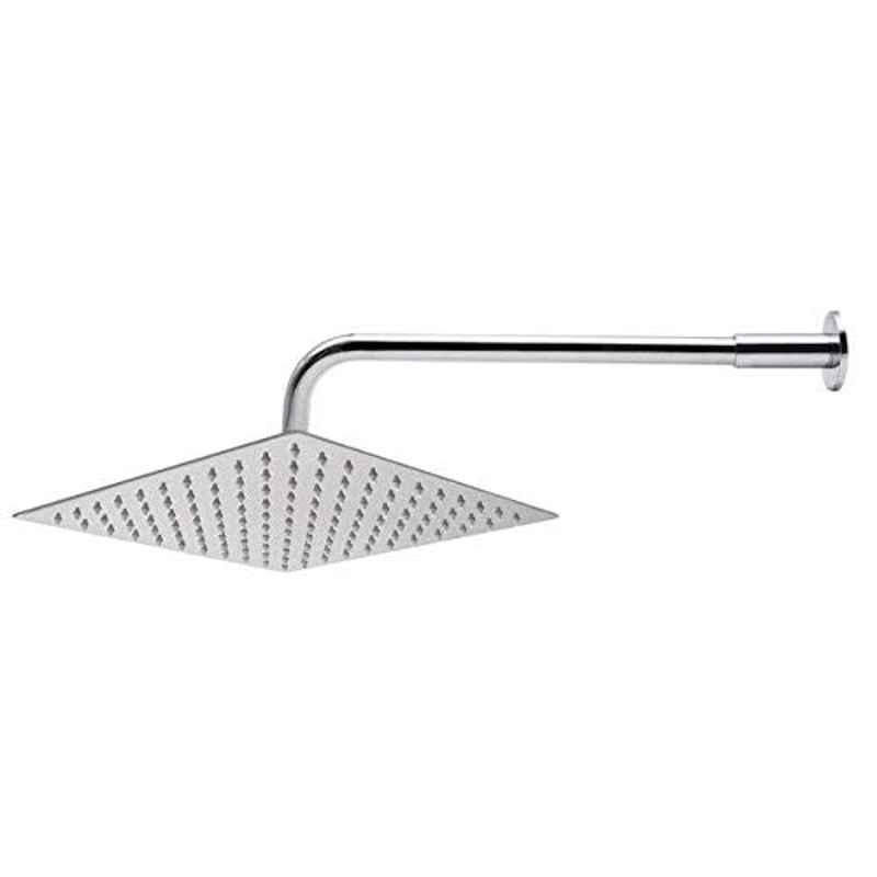 ZAP 6 inch Stainless Steel 304 Circular Overhead Shower with 18 inch Arm