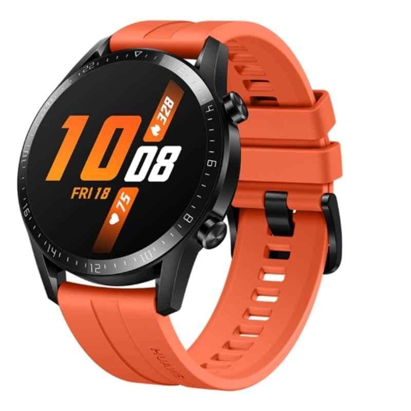 Huawei Watch GT2 Latona Orange Smart Watch, HUW-GT2-LATONA-ORN