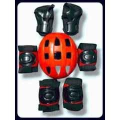 RB International Plastic & EVA Foam Red Skating Kit Premiumm-057 Cycling Kit