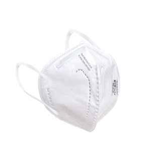 Karam K-AIR 3 Layer Non-Woven Polypropylene White N95 Face Mask with Ear Loop, RF101 (Pack of 5)