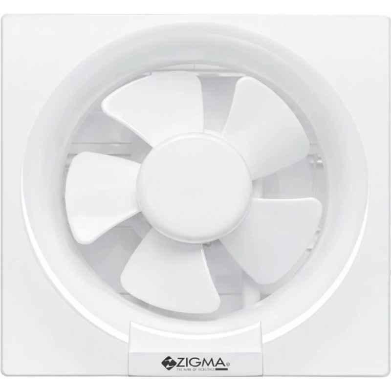 Zigma VentilAir 35W PVC White Exhaust Fan, Sweep: 150 mm
