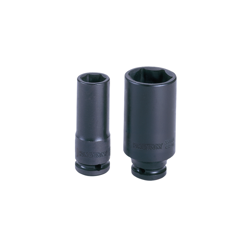King Tony 3/8 inch 3/8 Inch Hexagon Deep Impact Socket, 343512S