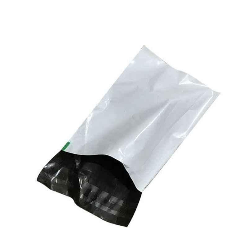 100 x Strong White 'Vest' Style Plastic Carrier Bags - 11