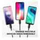 Ambrane Trio-11 3 in 1 2.1A Black Fast Charging Braided Cable