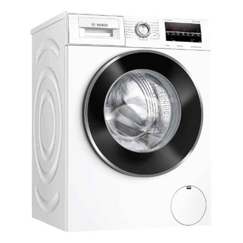 Bosch 8kg 5 Star White Inverter Fully Automatic Front Load Washing Machine, WAJ2846WIN