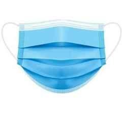 Wellstar 3 Layer Cloth Disposable Anti Pollution Surgical Face Mask, Mask-Surgical-003 (Pack of 100)