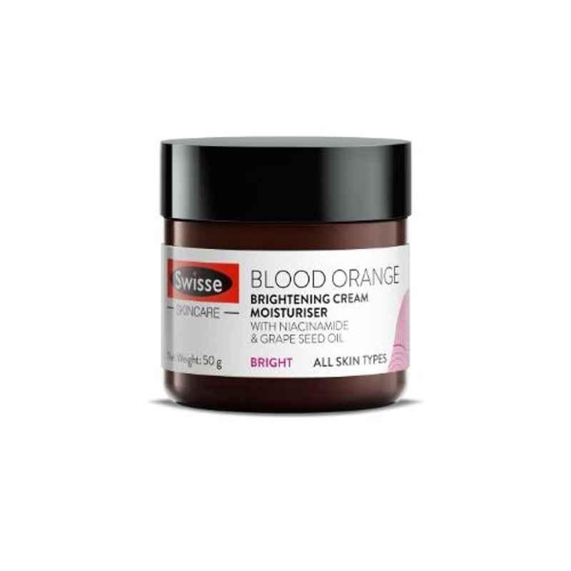 Swisse 50g Skincare Blood Orange Brightening Cream Moisturiser, HHMCH9553240504
