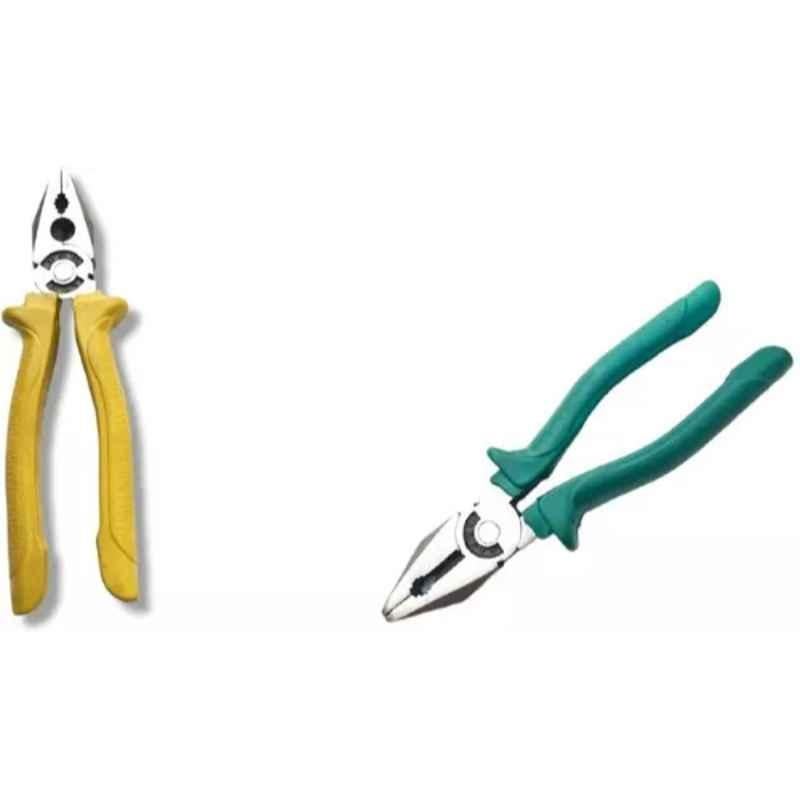 Sky Blue 2 Pcs 7.8 inch Lineman Plier Combo, SBE_PLIER_0067
