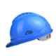 Allen Cooper Blue Polymer Ratchet Type Safety Helmet with Chin Strap, SH722-B (Pack of 5)