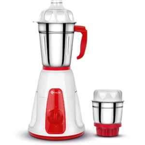 Prolife Jazz Pro Premium 500W White & Cherry Mixer Grinder with 2 Jars