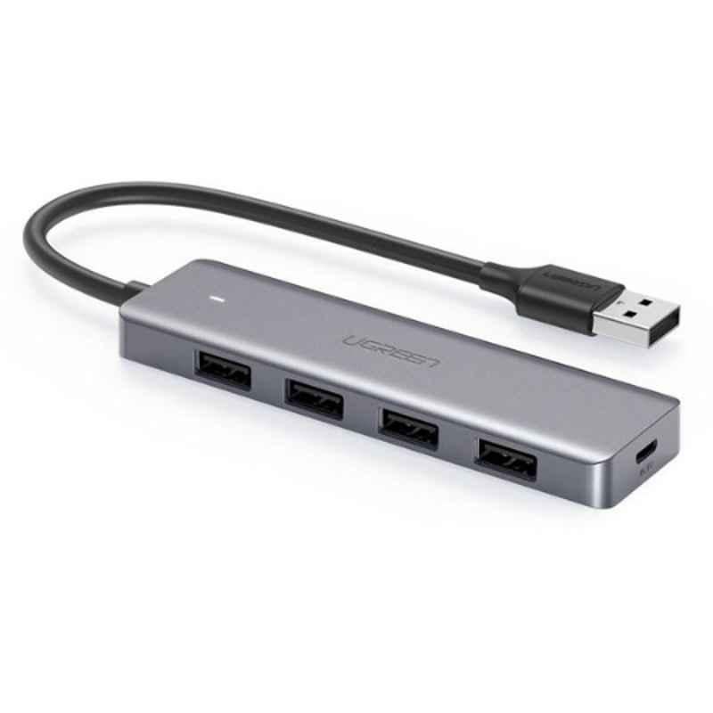 UGREEN 5Gbps USB3.0 4-in-1 Hub with Micro USB Power Supply, CM219-50985B