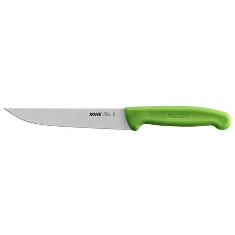 Kohe 269mm Stainless Steel Green Utility Kitchen Knife, 1157.1