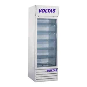 Voltas 550 Litre White Wine Visi Cooler with Fan Based Cooling Technology, VC 550 SD