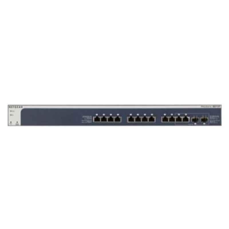 Netgear 12 Port 10Gb Smart Managed Pro Switch with 2 Sfp Plus Shared Port, XS712T