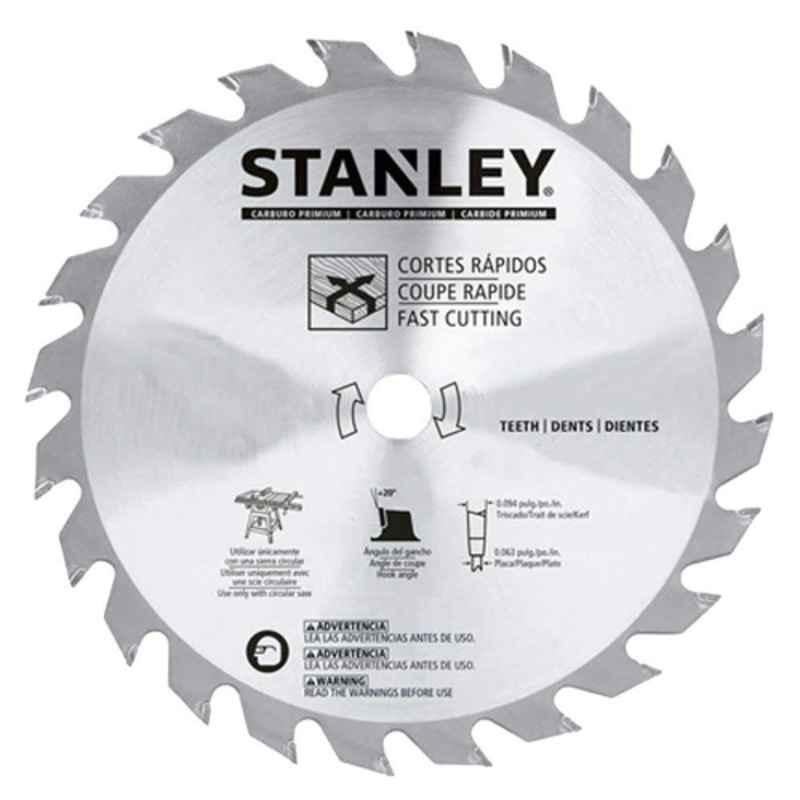 Stanley 7-1/4 Inch Circular Saw Blade, STA7757 (Pack of 10)