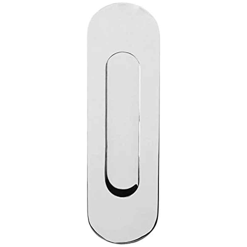 Aquieen 160mm Aluminium Matte Black Concealed Sliding Handle for Wardrobe, SC-753-160 (Pack of 2)