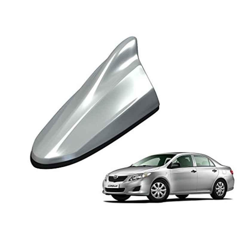 Kozdiko Silver Shark Fin Signal Receiver Antenna for Toyota Corolla