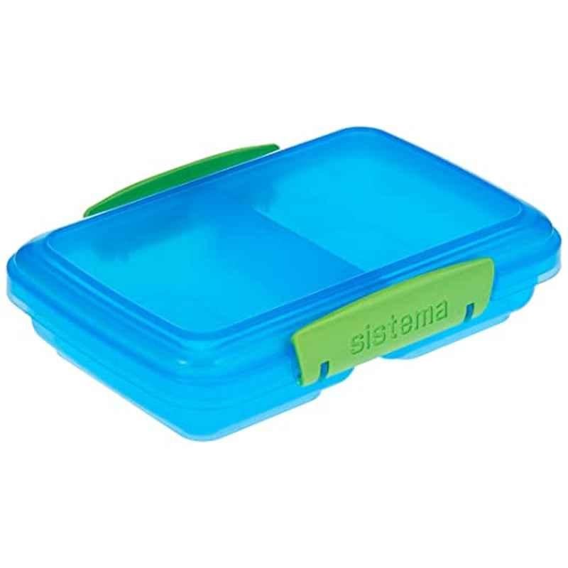 Sistema 350ml Plastic Blue Lunch Box