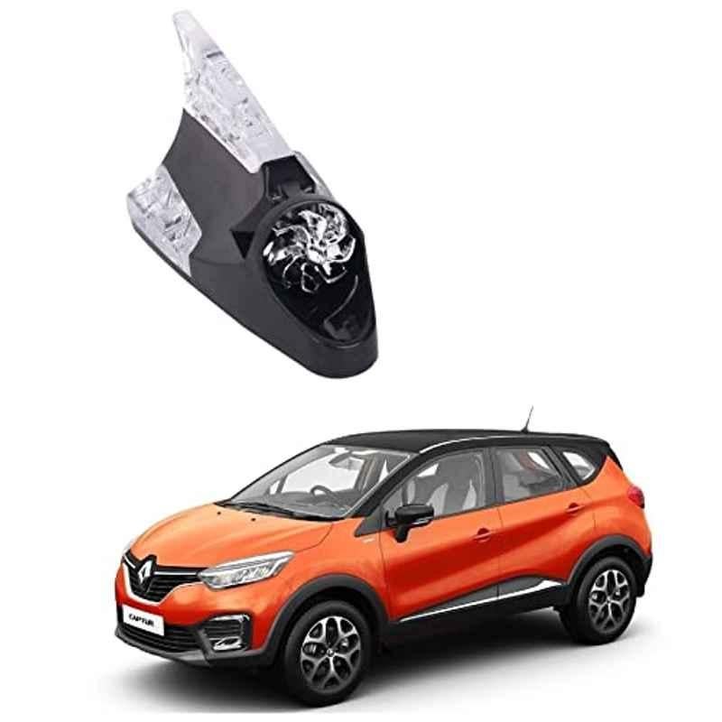 Kozdiko Black Auto Wind Power LED Light Shark Fin Car Antenna for Renault Captur