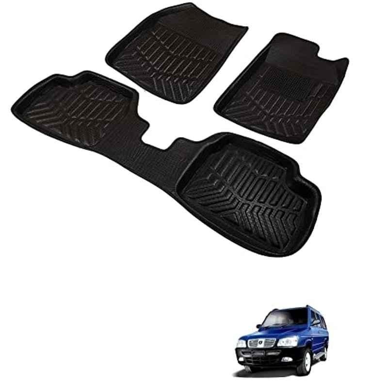 Kozdiko 3D Black Car Foot Mat Set for Icml Rhino, dshbdhb66