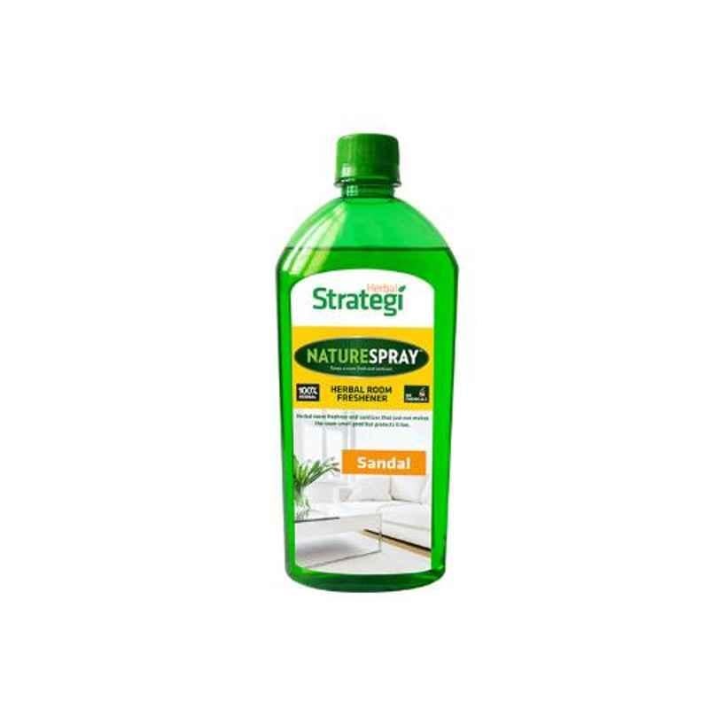 Herbal Strategi Nature Spray 500ml Sandal Herbal Room Disinfectant & Freshener Refill