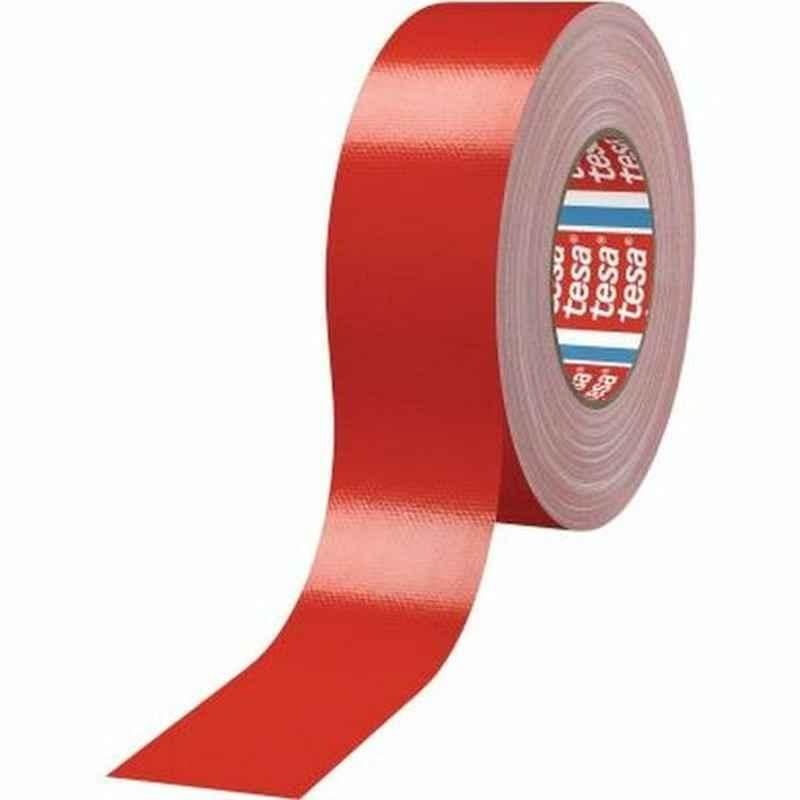 Tesa Cloth Tape, 4688, 50 mmx50 m, Red
