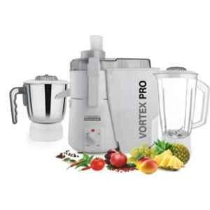 Padmini Essentia JMG-Vortex 900W ABS White Juicer Mixer Grinder with 2 Jars